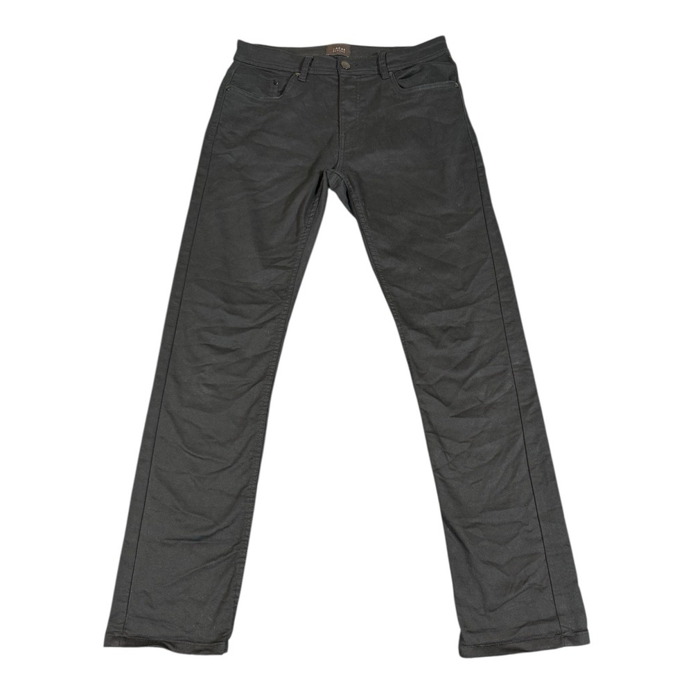 Jachs New York Black Broadway Commuter Pant Classic Fit 4 Way Stretch Size 32x34